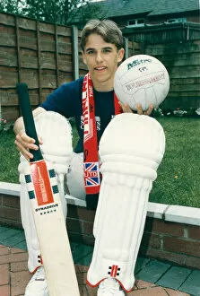 Manchester Collection: Philip Neville, aged 15 in this picture. Born Philip John Neville in 1977