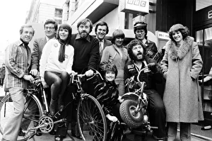 Photo-call with talent who will be appearing in BBC Radio Productions in 1981