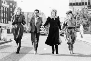 Photo-call for Widows, a new six part crime drama from Euston Films for Thames Television
