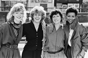 Photo-call for Widows, a new six part crime drama from Euston Films for Thames Television