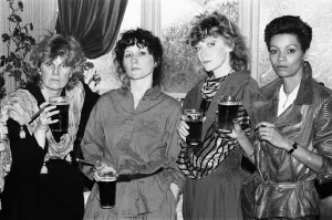 Photo-call for Widows, a new six part crime drama from Euston Films for Thames Television