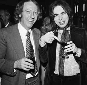 Opening Prints: Photo shows from left to right Robert Stigwood and Andrew Lloyd Webber