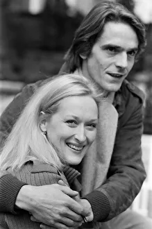 01157 Prints: A photo call for the stars of the film The French Lieutenants Woman
