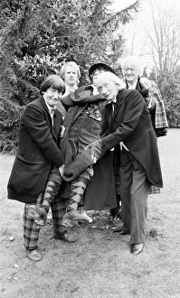 Photocall for special 90 minute Doctor Who episode titled The Five Doctors