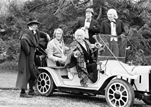 Photocall for special 90 minute Doctor Who episode titled The Five Doctors
