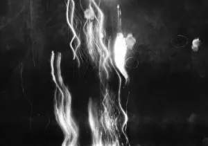 01472 Prints: Photograph of a night raid on the Peenemunde Aircraft Research