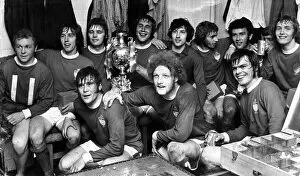 00683 Collection: Photographed in the dressing room after their game with Cardiff City