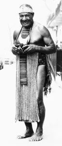 Photography chief Wamp Wan from New Guinea of to see the sights in London