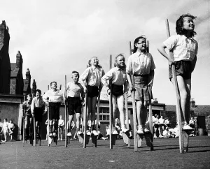 Physical Training Welsh Schools because of their lack of facilities they are creating
