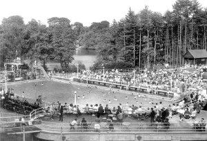 pic for ALL YOUR YESTERDAYS TRENTHAM GARDENS SWIMMING POOL Circa 1955