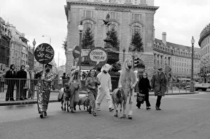 Costumes Prints: Piccadilly Farmyard. The Last Straw'at the almost free theatre