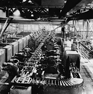 Production Line Prints: Picture to accompany the Robot Revolution'feature which ran in the Daily