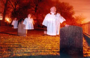 A picture to illustrate a ghostly preacher who is supposed to haunt a Newcastle