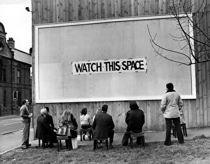 A picture from a series of humurous novelty images taken by Sunday People photographer