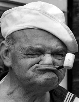 A picture from a series of humurous novelty images taken by Sunday People photographer