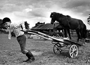 00495 Prints: A picture from a series of humurous novelty images taken by Sunday People photographer