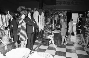 Sales Prints: Picture shows Biba Boutique in its 2nd home at 19-21 Kensington Church Street