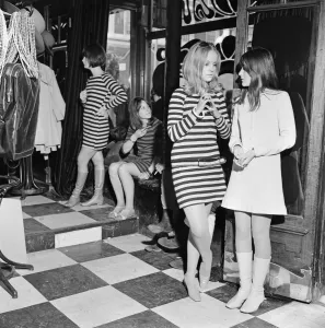 Picture shows Biba Boutique in its 2nd home at 19-21 Kensington Church Street