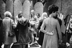 Picture shows Biba Boutique in its 2nd home at 19-21 Kensington Church Street