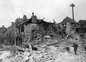 Rubble Collection: Picture shows business premises in Weston Super Mare, Somerset