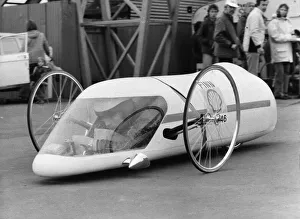 Motoring Prints: Picture shows a car driving at The Wheel Mileage Marathon held at Mallory Park, Leicester