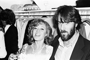 Picture shows Dustin Hoffman (left) and Elaine Paige (right)