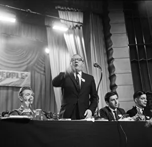 Talking Prints: Picture shows Frank Byers, (Lord Byers) Liberal Party Politician