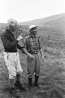 Picture shows Lord Hunt (left) and Sherpa Tensing Norgay (Sherpa Tenzing Norgay