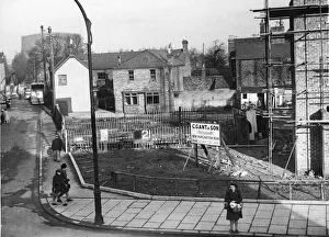 Picture shows the site of what was The Electricity Showroom in Bridlington, Yorkshire