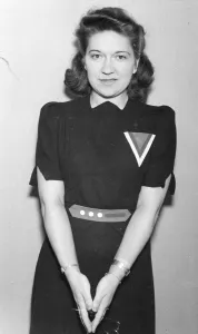 Female Prints: Picture shows The Victory Dress'- possibly