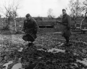 Picture shows wing Commander HNG Ramsbottom - Isherwood AFC Commanding the Wing (left