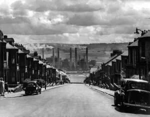 Power Station Prints: This picture taken in 1960 shows a view immortalised 10 years later in the famous Michael