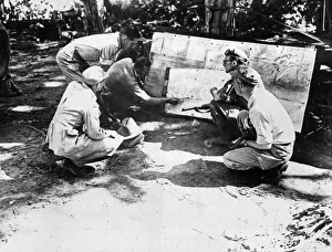 01467 Prints: Picture taken December 1944 when British army troops of the 86th Division advanced