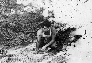 Picture taken December 1944 when British army troops of the 86th Division advanced