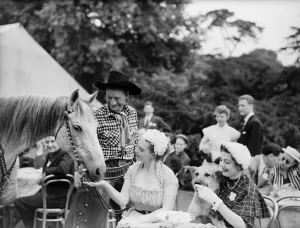 Picture taken at The Garden Party, organised by The Sunday Pictorial Newspaper in June