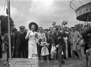 Fairground Prints: Picture taken at The Garden Party, organised by The Sunday Pictorial Newspaper in June