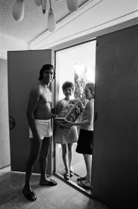 Pictured in Las Vegas, Nevada are Janet Lovegrove and Gillian Mason