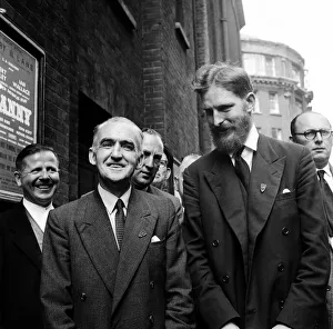 00657 Prints: Pictured, Philip Kinghorn Burbridge with Mr Austen Brooks (with beard)