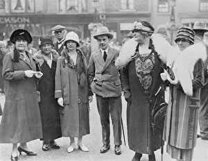 Pictured at the Trades Union conference in Scarborough in 1925 are: mrs Clynes