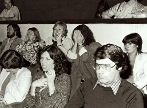 Pictures taken of audience reactions during the first screening of Sci-Fi Horror Film