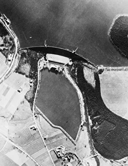 These pictures taken after great R. A. F. attack on Moehne and Eder dames on May 17th 1943
