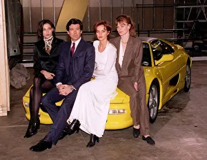 Pierce Brosnan Actor Samantha Bond Izabella Scorupco Famke Janssen