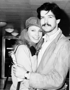 Pierce Brosnan actor with his wife Actress Cassandra Harris in May 1981