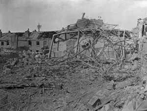 01472 Prints: A pile of rubble is that all that remains of Lozells Picture Theatre that stood