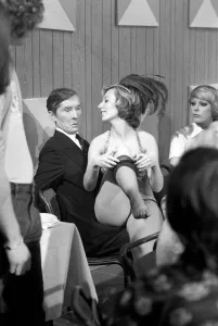 Pinewood Studios for film nCarry on Behindi: Jenny Cox a comedy actress who had to learn