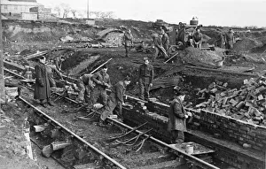 01449 Prints: The Pioneer Corps at work on the railways The Royal Pioneer Corps was a British Army