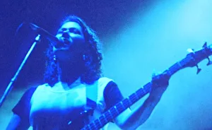Festival Prints: The Pixies on stage at Reading Festival 1990 Kim Deal bass player