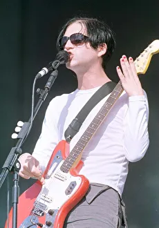 Placebo at T in the Park concert 1July 1999 open air concert Balado Airfield
