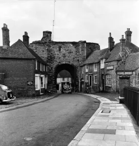 Places: England: Rye. General Street scene in and a round The Sussex town of Rye