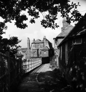 00501 Prints: Places: England: Rye. General Street scene in and a round The Sussex town of Rye